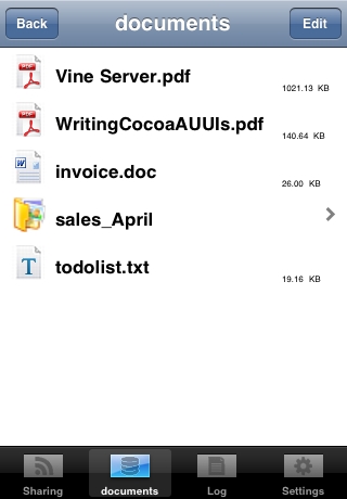 FtpDisc shows folders