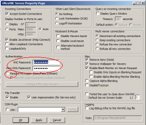 In Admin properties, section authentication, type a password, and make sure not to enable MS login